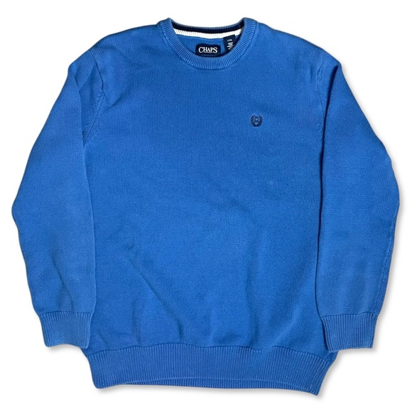 Blue Chaps Pullover Sweater - Picture 1 of 4
